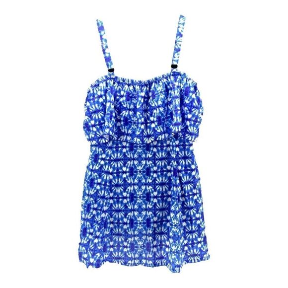 Fit 4 U Off the Shoulder Swim Dress - Picture 4 of 4